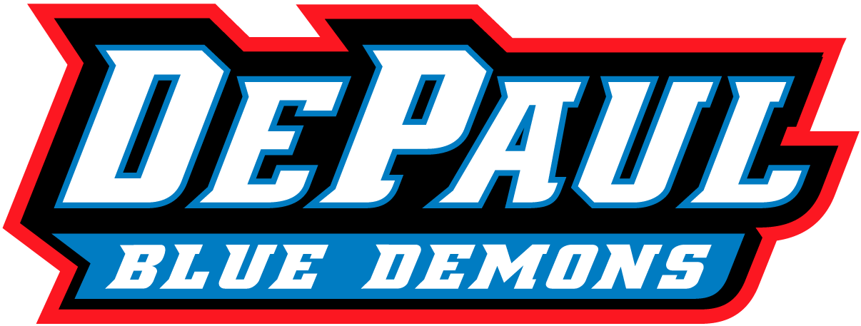 DePaul Blue Demons 1999-Pres Wordmark Logo t shirts DIY iron ons v2